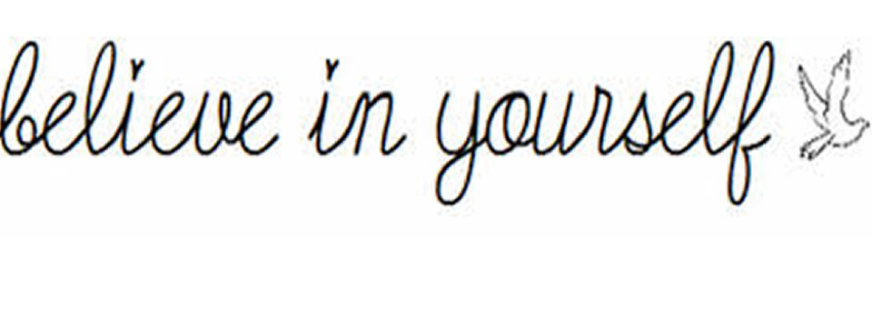 Geloof in jezelf