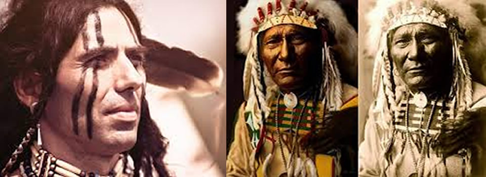 The life of the Indians in the USA