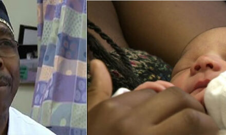 Zingende dokter verwelkomt baby’s