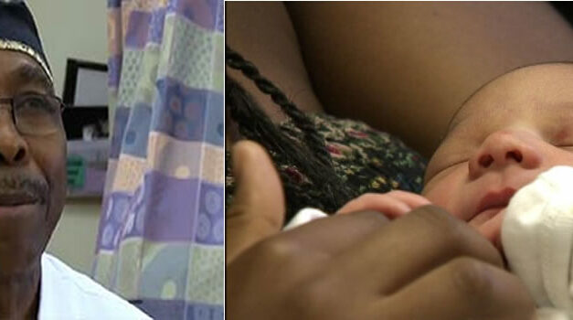 Zingende dokter verwelkomt baby’s