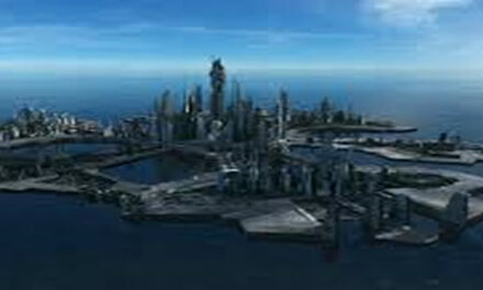 De gezonken stad Atlantis