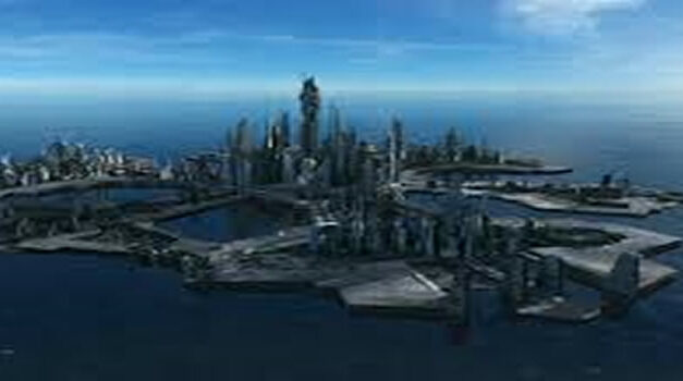 De gezonken stad Atlantis