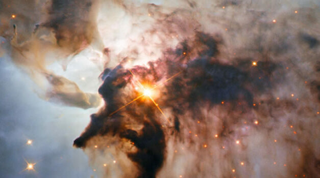 Hubble maakt adembenemende foto van de Lagunenevel