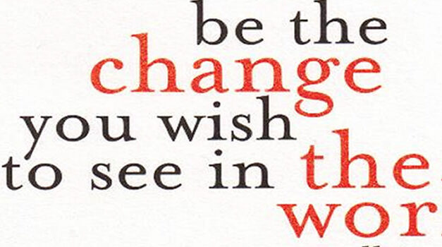 What if YOU are the change the world requires ? Dr Dain Heer