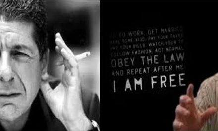 “Op U komt het aan” – Leonard Cohen